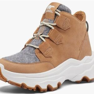 SOREL Women's Kinetic Breakthru Caribou Waterproof Boot